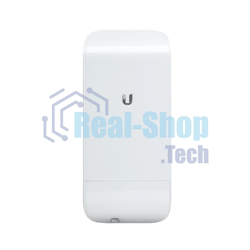 Точка доступа Ubiquiti LocoM2(EU) Wi-Fi и AirMAX. 802.11g/n, интегрированная антенна 8 дБ (45°*45°),10/100 RJ45 Ethernet