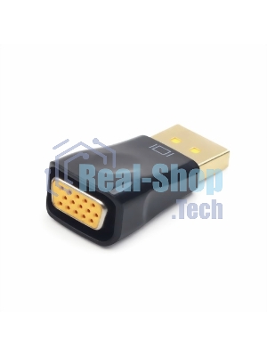 Переходник DisplayPort - VGA Cablexpert A-DPM-VGAF-01, 20M/15F, пакет