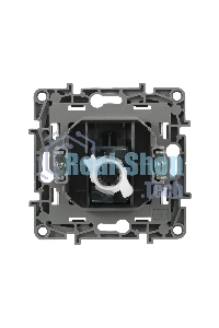 Информационная розетка RJ 45, категория 5e, UTP, Etika, алюминий