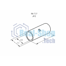 Соединительная гильза Rexant L-15 мм 1.5-2.5 мм² (ГМЛ (DIN) 2,5)