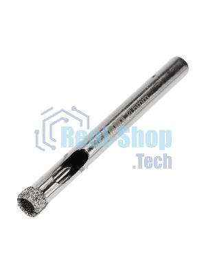 Сверло алмазное Kranz 6 мм, по керамике и стеклу