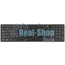 Комплект клавиатура + мышь проводной Genius SlimStar C126 клавиатура+мышь, USB. черный