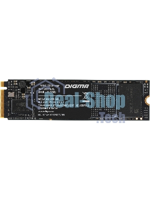 Накопитель SSD Digma Mega M2 256Gb, PCIe 3.0 x4, M.2 2280, NVMe, R/W 3300/1300