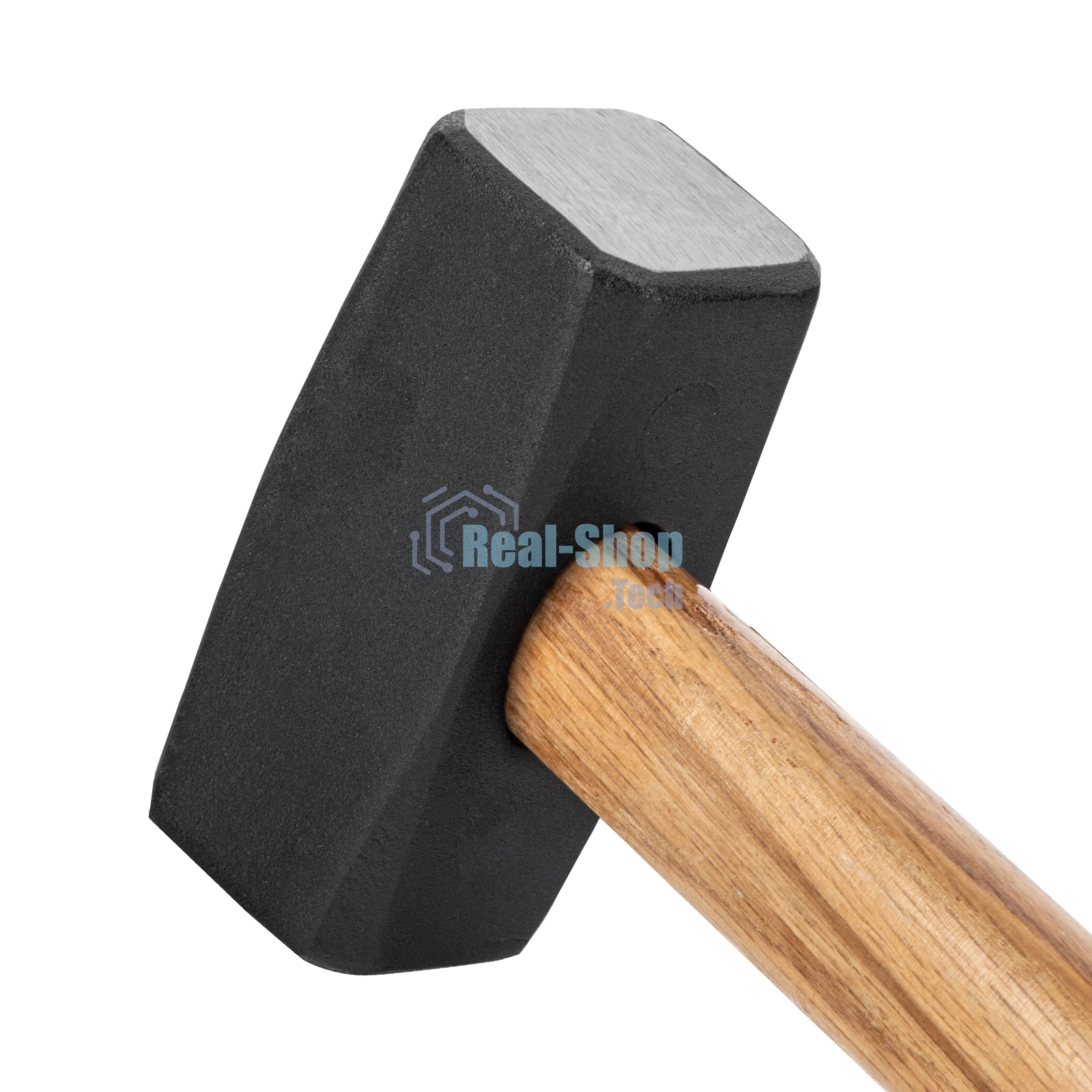 Кувалда Sparta 1500 г, кованая головка, деревянная двухцветная рукоятка