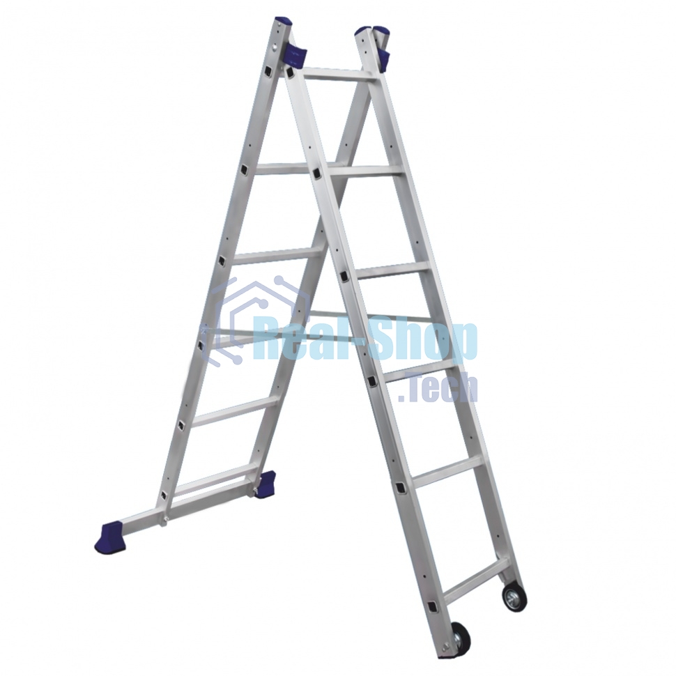 Алюминиевая лестница-помост 3в1 Россия