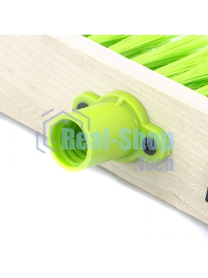 Щетка деревянная Сибртех для подметания пола, 280 мм 5 рядов, прямая тулейка с резьбой