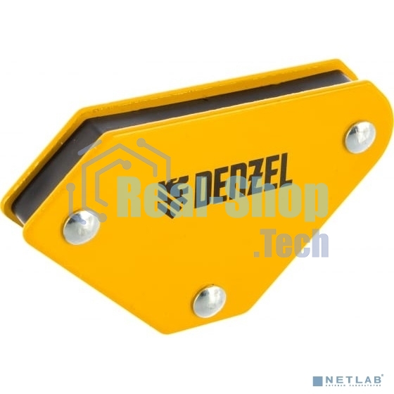 Набор из 4 магнитных фиксаторов для сварочных работ Denzel