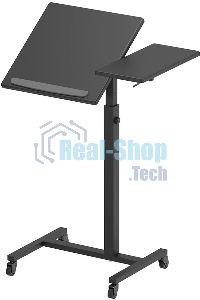 Стойка для телевизора Kromax OMEGA-10, макс. 15кг, напольный, наклон, черный