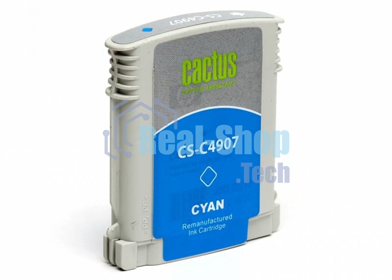 Картридж струйный Cactus CS-C4907 №940 голубой (30 мл) для HP OfficeJet PRO 8000/8500