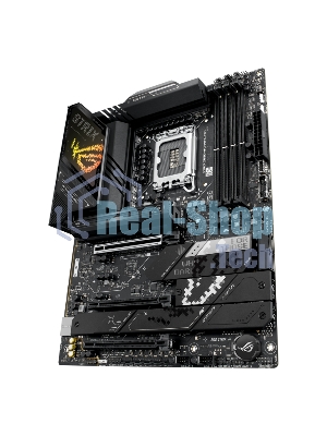 Материнская плата ASUS ROG STRIX Z890-H GAMING WIFI, LGA1851, Intel Z890, 4xDDR5, 4xSATA, 4xM.2, 1xPCIe 5.0 x16, 2xPCIe 4.0 x16, 1xDP, 1xHDMI, 1x5Gb LAN, Wi-Fi 7, 2xUSB 2.0, 4xUSB 3.2 Gen 1, 4xUSB 3.2 Gen 2, 2xUSB 3.2 Gen 2x2, 1xUSB-C, 1xS/PDIF, 2x3.5 мм, 7.1, ATX