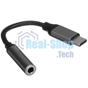 Кабель-переходник Rexant c USB-C на AUX 3,5 мм