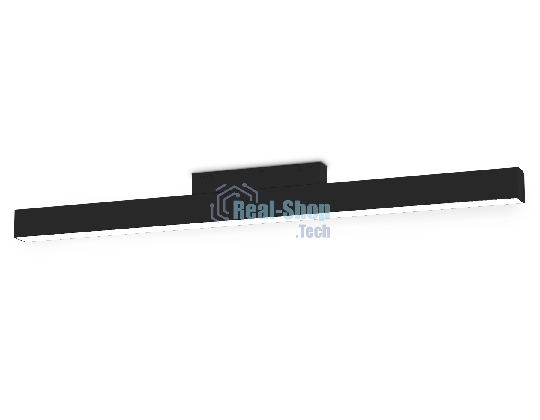 Трековый линейный светильник GL4005 BK черный IP20 15W 4000K 48V 120° 454*22*45