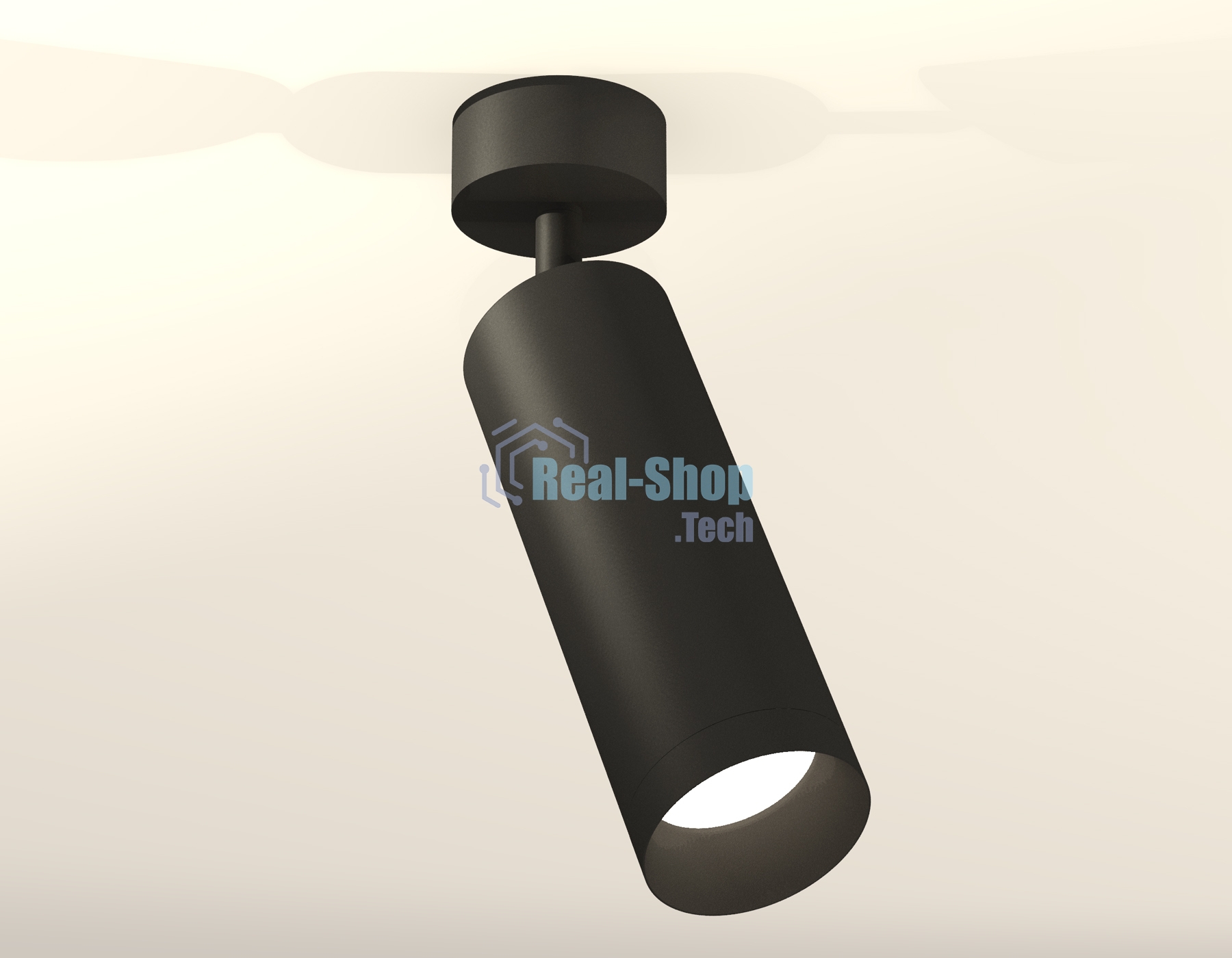 Светильник Ambrella Light XM6343002 SBK/PBK черный песок/черный полированный MR16 GU5.3 (A2210, C6343, N6131)