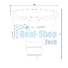 Dimmable 7W 4200K G5.3 (BLG5317) / Светодиодная лампа
