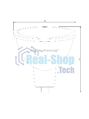 Dimmable 7W 4200K G5.3 (BLG5317) / Светодиодная лампа