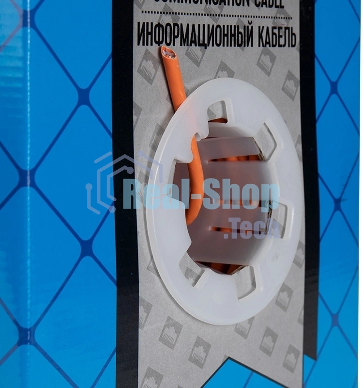 Кабель Rexant UTP 4PR 23AWG, CAT6 нг(А)-HF, LSZH (бухта 305 м)