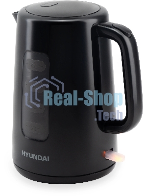 Чайник электрический Hyundai HYK-P2501 2.5л. 2200Вт черный (корпус: пластик)