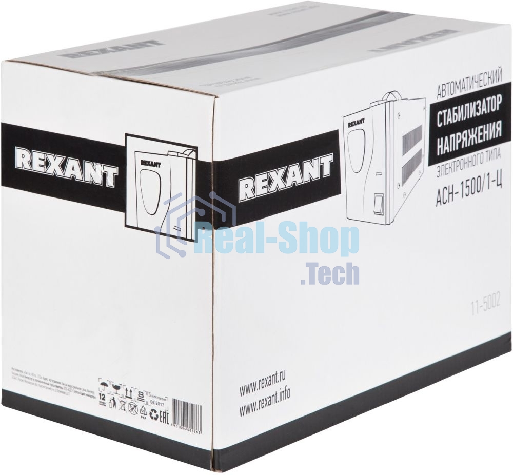 Стабилизатор напряжения Rexant AСН-1 500/1-Ц