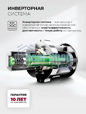 Холодильник Lex LKB400WHGID 2-хкамерн. белый глянц. инвертер