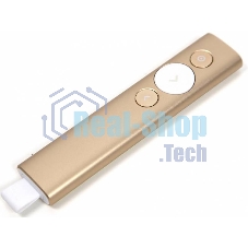 Презентер беспроводной Logitech Spotlight золотистый, радиоканал, USB, кнопки - 3