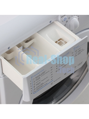 Стиральная машина Indesit IWSC 6105 белый, загрузка фронтальная 6 кг, 1000 об/мин., класс: А