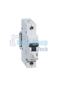 Выключатель автоматический 4,5ka 10а 1п C RX3 Авт.выключатель 4,5кА 10А 1П C Rx3