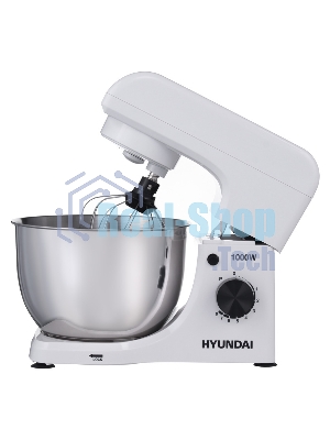 Миксер планетарный Hyundai HYM-S4451 1000Вт белый/черный