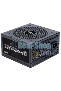 Блок питания Zalman ZM600-TXII V2 Retail, 600Вт, 80 PLUS, 120мм, черный