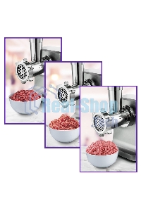 Мясорубка электрическая Kitfort KT-2108 1800Вт серебристый