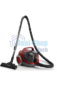 Пылесос Gorenje VC1901GACRCY черный/красный, 300/1900 Вт, уборка сухая, пылесборник контейнер 2.2 л