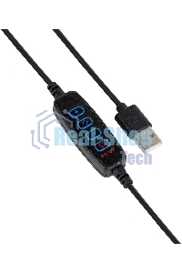 Светильник кольцевой Gauss 10W 600lm 3000-6500K 5V USB IP20 160x23мм черный дим, пульт LED 8