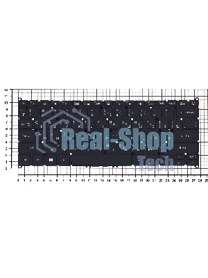 Клавиатура для ноутбука Acer Aspire A514-52 черная с подсветкой