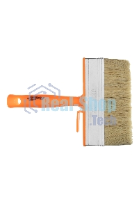 Кисть-ракля Sparta 40х140 мм, натуральная щетина, пластмассовый корпус, пластмассовая ручка