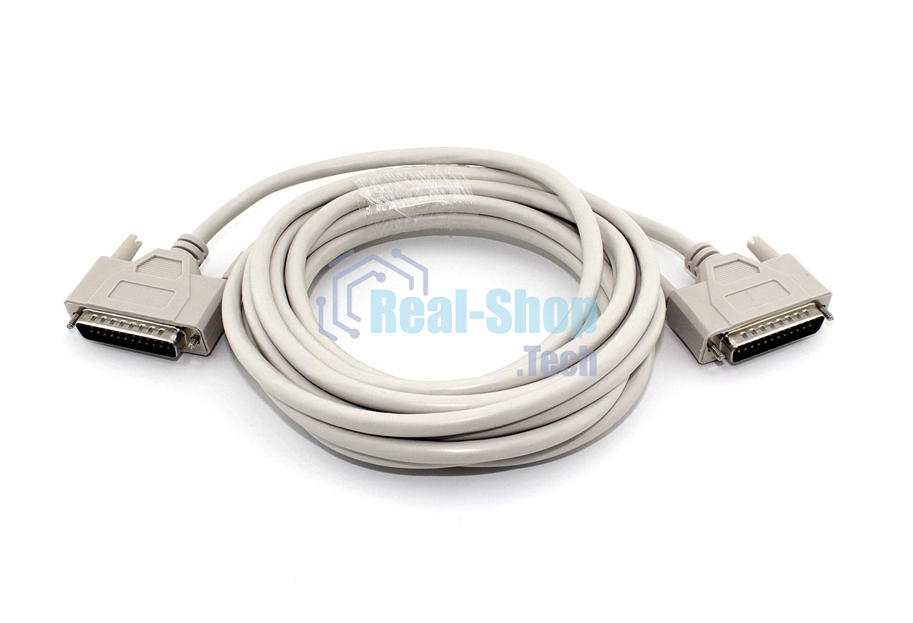 Кабель с разъемами DB25 папа-папа 5 м