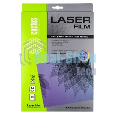 Пленка Cactus CS-LFA415050 A4/150г/м2/50л. для лазерной печати