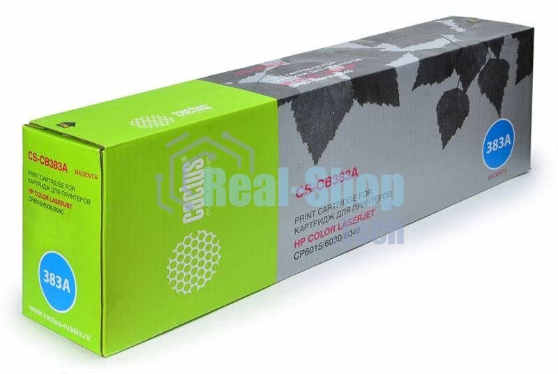 Тонер-картридж Cactus CS-CB383A пурпурный для HP CLJ MFP CM6030/CM6040;CP6015 (21000 стр.)