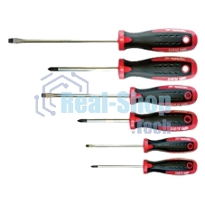 Набор отверток Matrix сталь s2 двухкомпонентные рукоятки 6шт