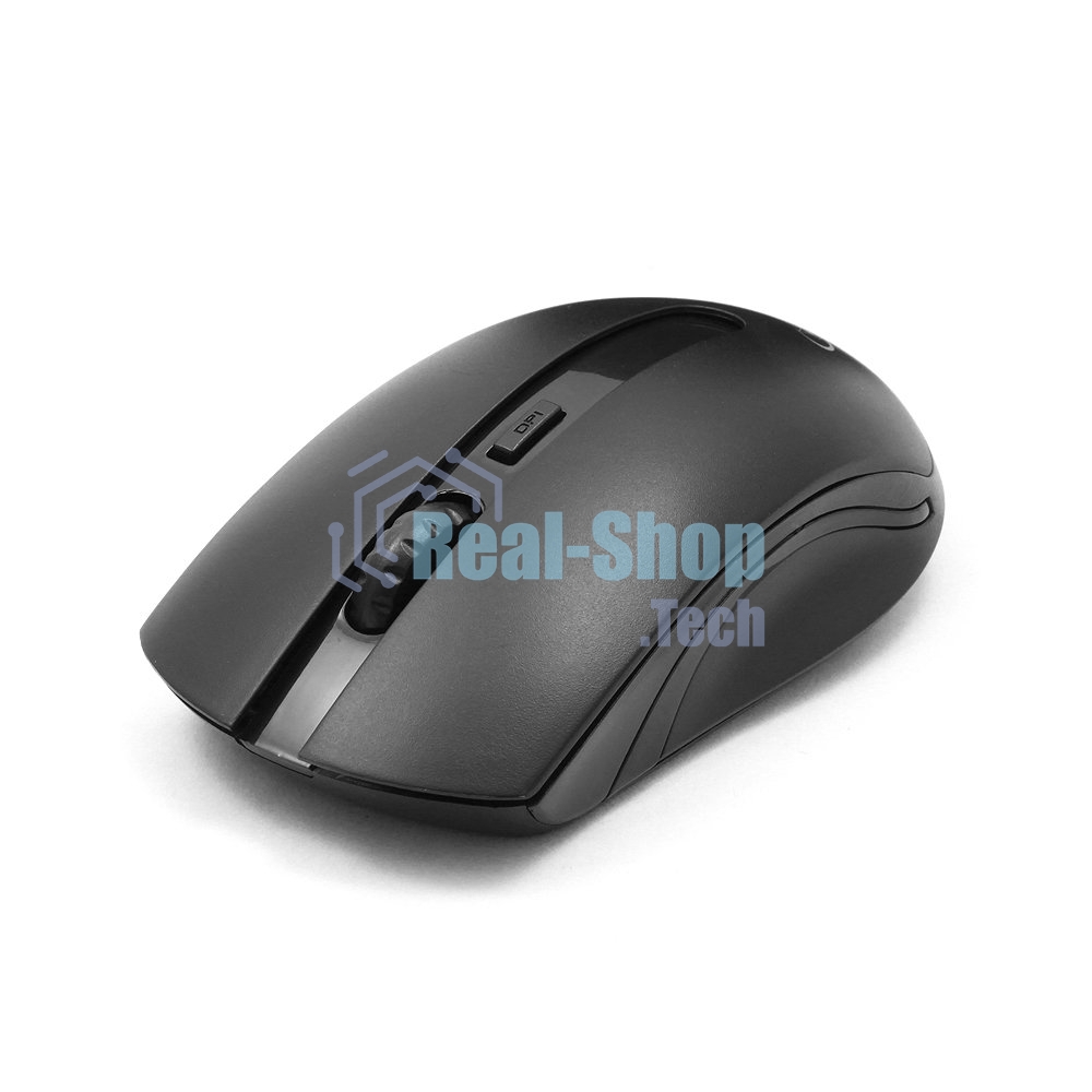 Комплект клавиатура + мышь Gembird KBS-8000 черный USB беспров. 2.4ГГц, 10м, 1600DPI, мини-приемник