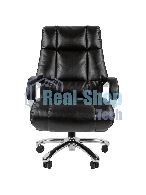 Кресло Chairman 405 черный, экокожа, 120 кг, механизм качания