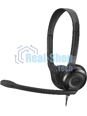 Гарнитура Sennheiser PC 5 Chat чёрный, проводная, 3.5 мм