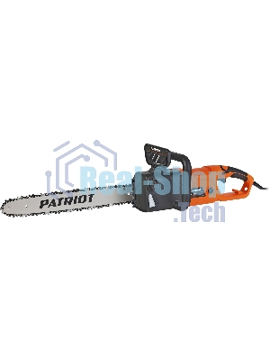 Пила цепная электрическая Patriot ES 2618, 2.5кВт,18' шина, продольный двигатель, плавный пуск, бесключевая натяжка цепи