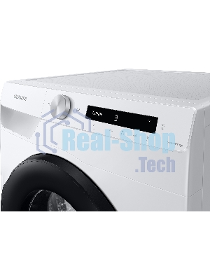 Сушильная машина Samsung DV90T5240AW/LP белый, 9 кг, сушка - тепловой насос, программ - 14, 60 x 85 x 65 см