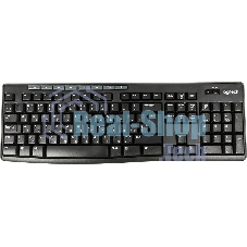 Комплект клавиатура+мышь Logitech MK270 беспроводной, USB, 1000 DPI, чёрный