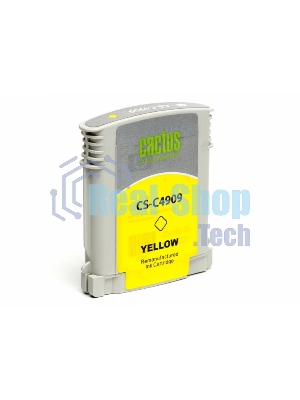 Картридж струйный Cactus CS-C4909 №940 желтый (30 мл) для HP OfficeJet PRO 8000/8500