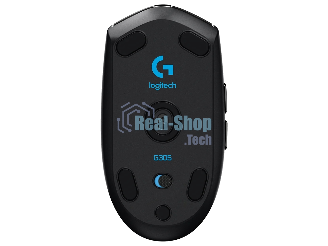 Мышь беспроводная Logitech G304 Lightspeed черный, 12000 dpi, радиоканал, USB, кнопки - 6