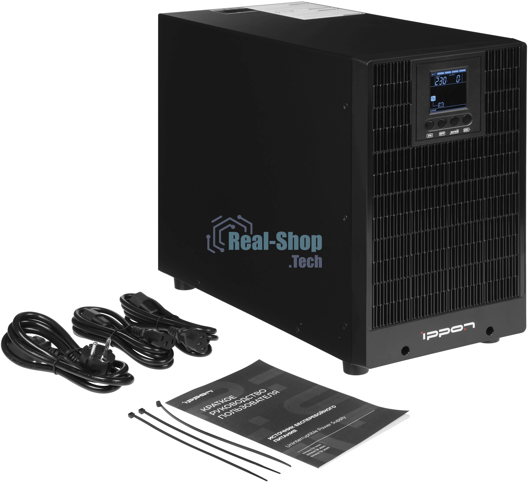 Источник бесперебойного питания Ippon Innova Tb 3000 2700Вт 3000ВА черный