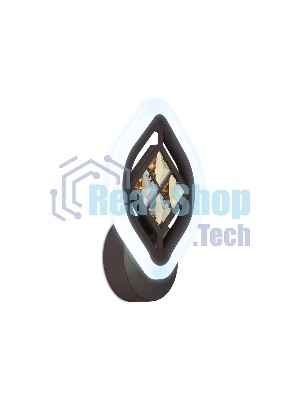 Светильник Ambrella light FA278 CF/TI кофе/янтарь 12W 240*170*60