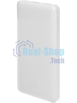 Портативный аккумулятор HOCO J72 Easy travel, 2.0A, 10000mAh, белый