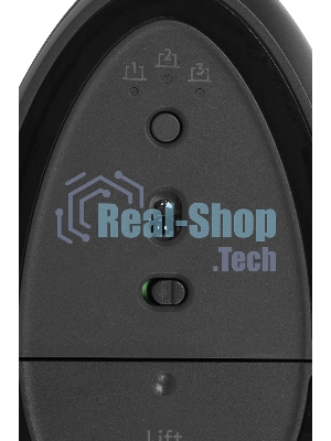 Мышь беспроводная Logitech Lift графитовый, 4000 dpi, радиоканал, Bluetooth, USB, кнопки - 6