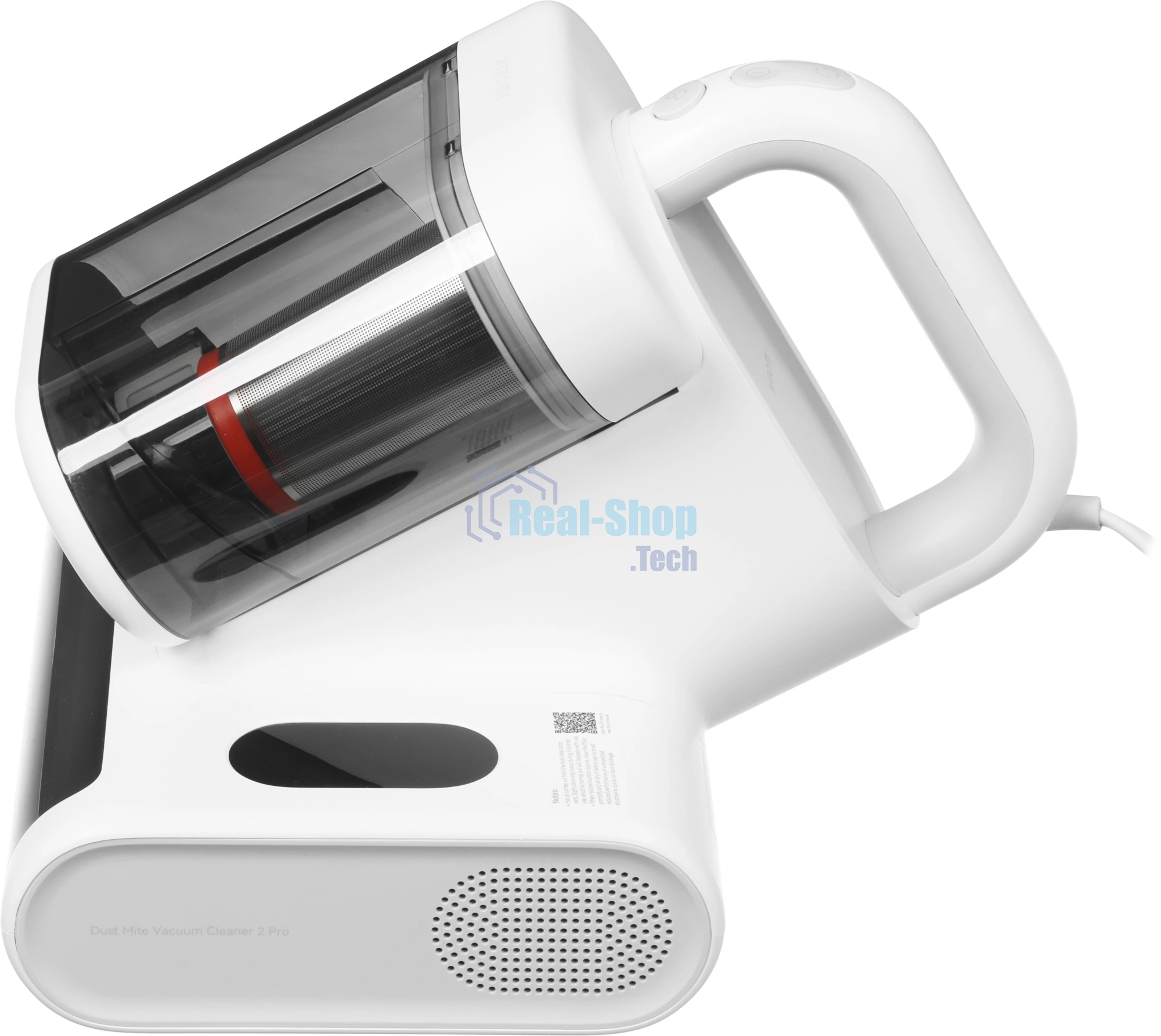 Пылесос ручной от пылевого клеща Xiaomi Dust Mite Vacuum Cleaner 2 Pro EU белый/серый, 500 Вт, уборка сухая, пылесборник контейнер 0.8 л